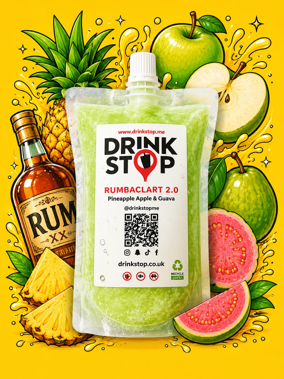 DRINK STOP Rumbaclart 2.0 pouch